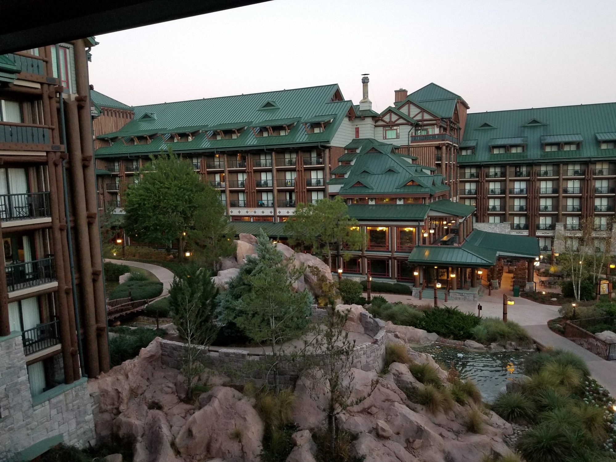 copper creek villa balcony